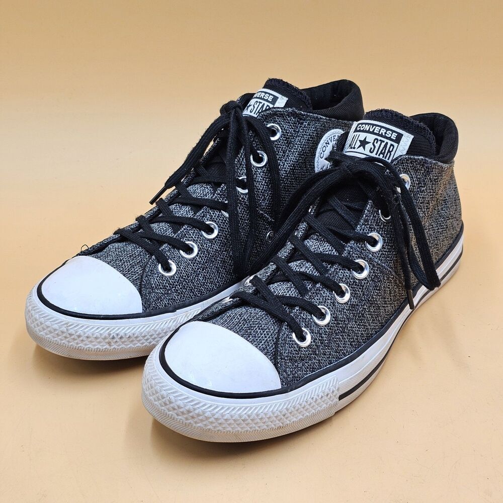 Converse Chuck Taylor All Star Madison Mid Top Sneaker Gray/Black/White 562491C